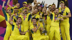 Aus won ICC world cup 2023