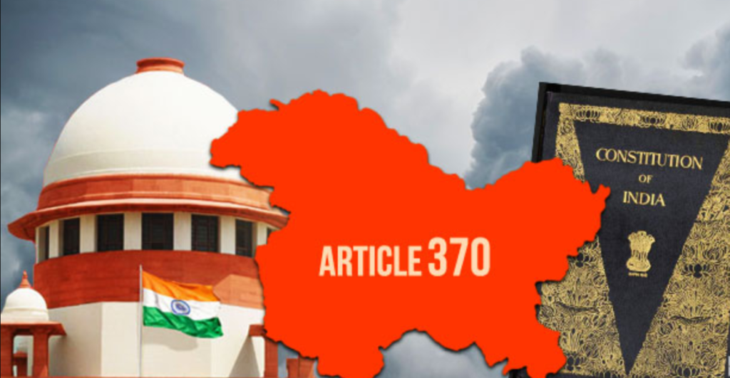 article 370 and SC