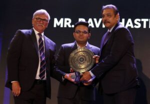 Ravi Shastri honoured with Col. C.K. Nayudu Lifetime Achievement Awards