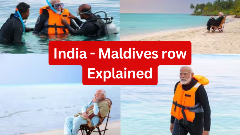 India Maldives row