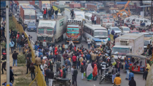 truck driver protest