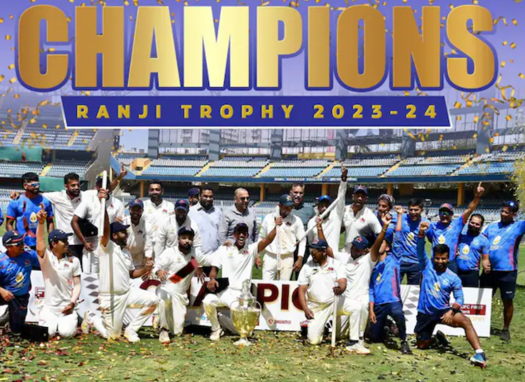 Mumbai clinch 42nd Ranji title, beat Vidarbha in the final