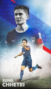 Sunil Chetri football