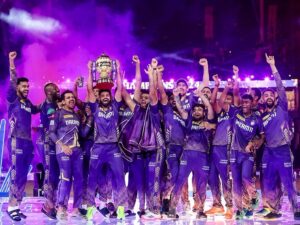 KKR won the IPL 2024 Trophy under Gautam Gambhir mentorship