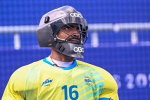 Hockey goalkeeper PR Sreejesh