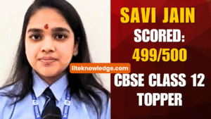 CBSE Topper Savi Jain