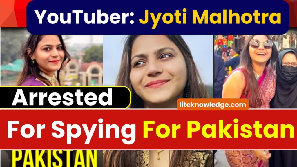 Youtuber Jyoti Malhotra arrested for spying for pakistan (1)